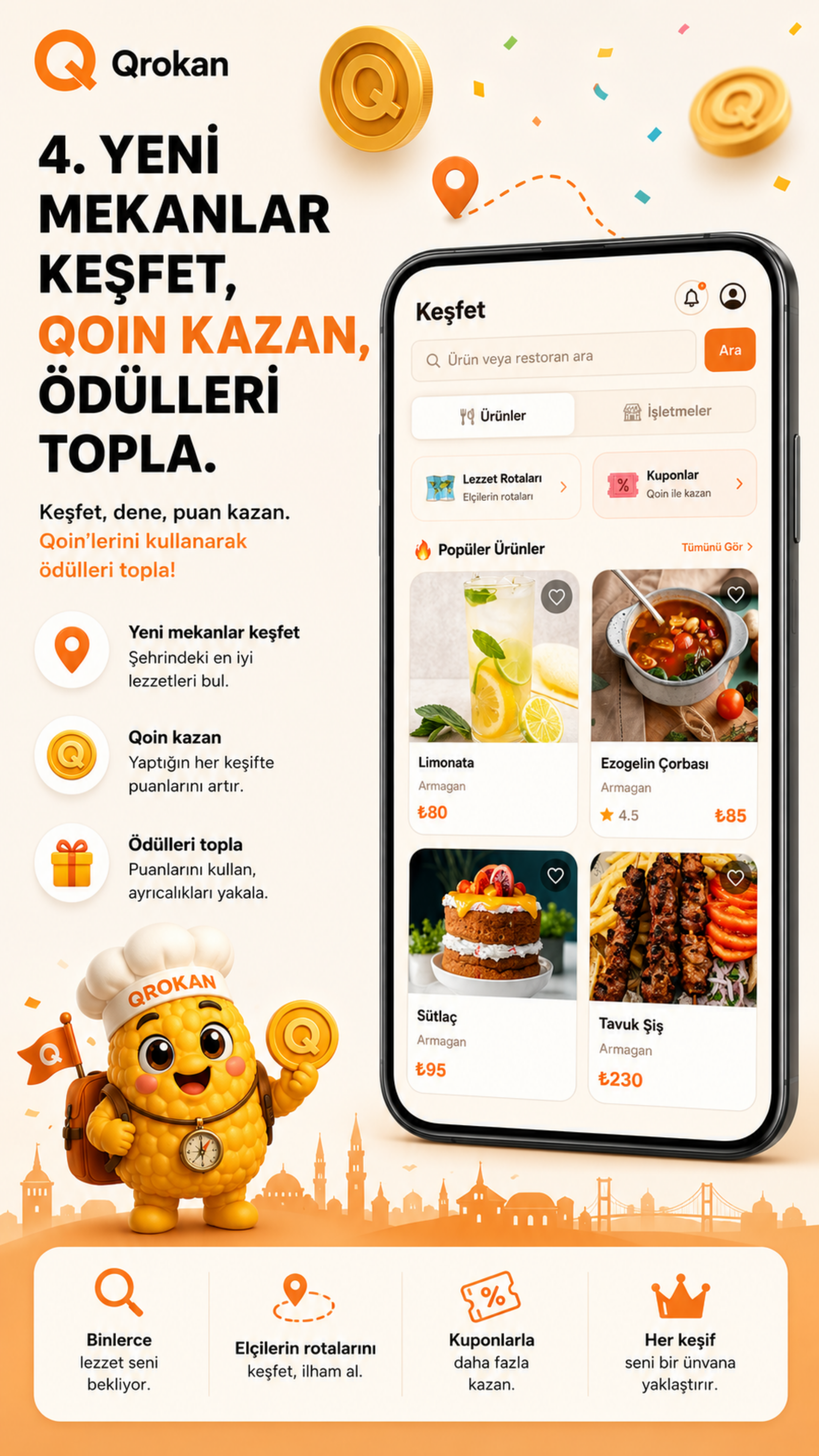 Yeni Mekanlar Keşfet,