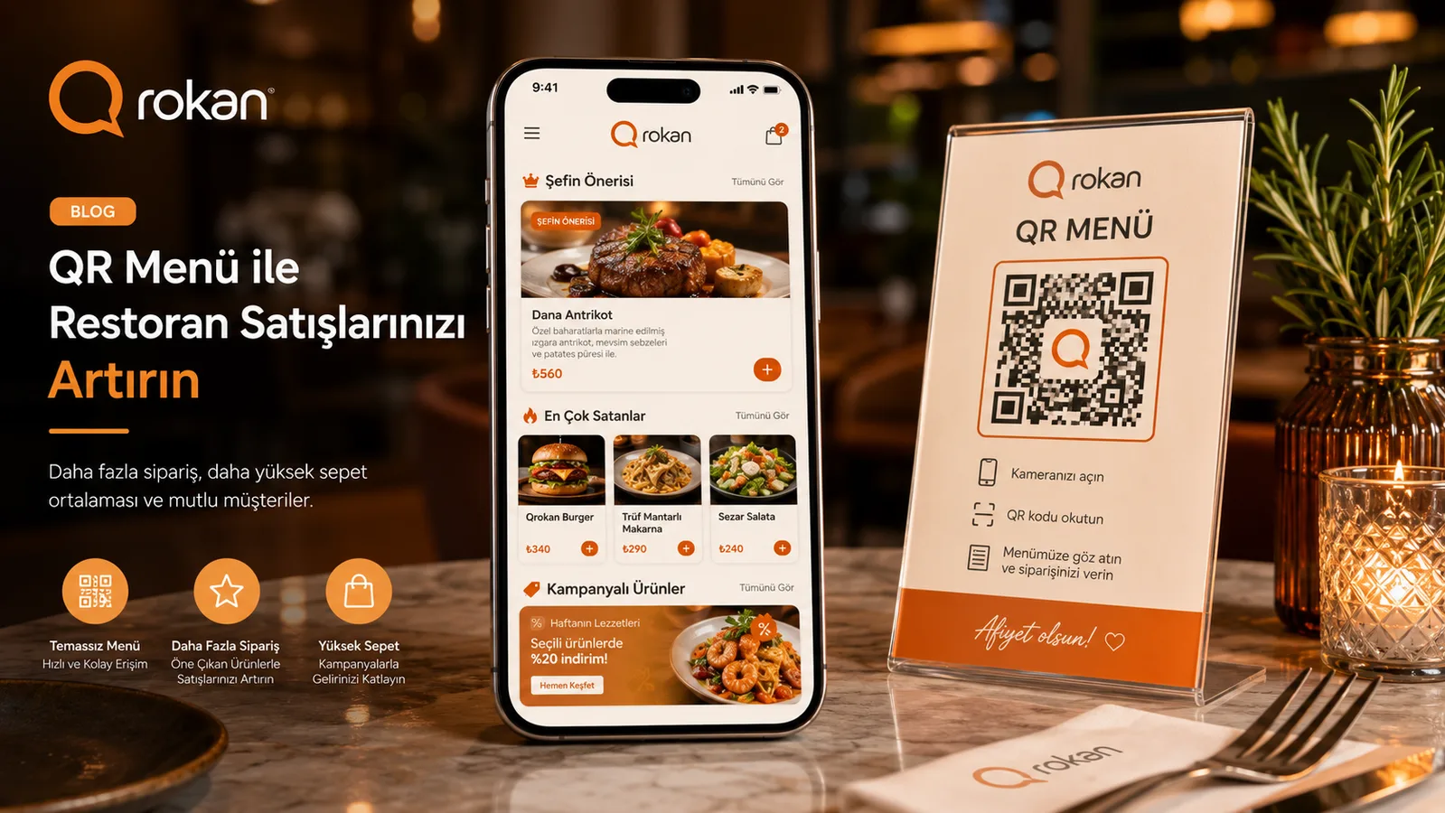 Restoranlarda QR Menü Satışları Nasıl Artırır?